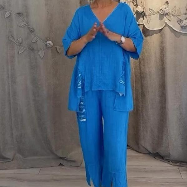 Ensemble Féminin Bali Chic™ – en Coton Léger et Lin Ensemble Féminin Bali Chic™ – en Coton Léger et Lin zaxx