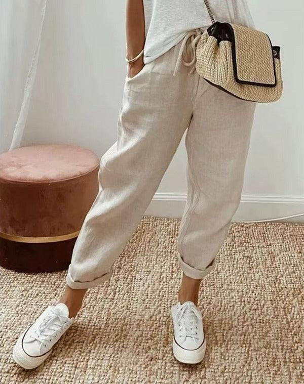 Pantalon en Lin Elin™ zaxx