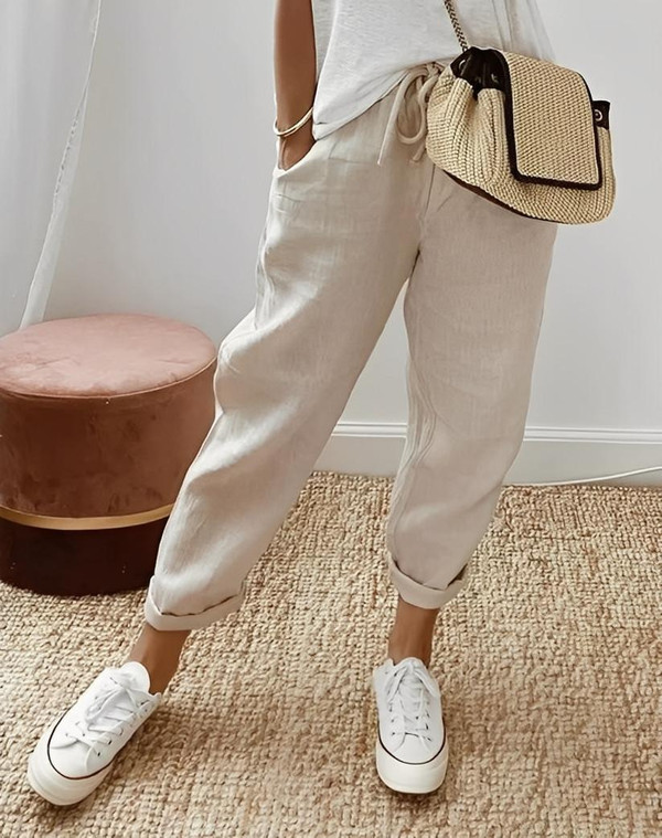 Pantalon en Lin Elin™ zaxx