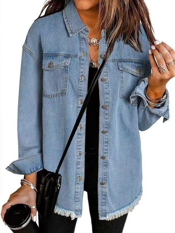 Veste en Denim au Style Intemporel Stefania™ zaxx