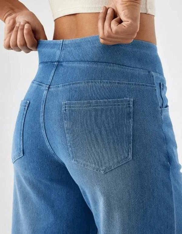 Pantalon Élastique et Confortable à Taille Haute – ComfortFit™ Pantalon Élastique et Confortable à Taille Haute – ComfortFit™ zaxx