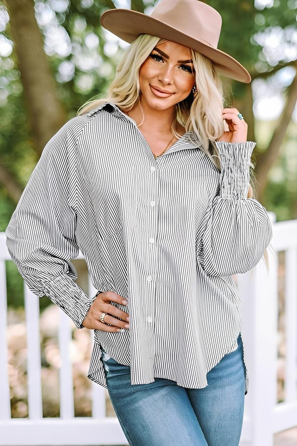 Chemise Oversize Femme Décontractée Raylora™ zaxx