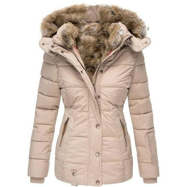 Manteau d'Hiver Chaud avec Doublure en Fausse Fourrure Nora™ Manteau d'Hiver Chaud avec Doublure en Fausse Fourrure Nora™ zaxx