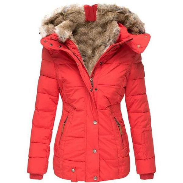 Manteau d'Hiver Chaud avec Doublure en Fausse Fourrure Nora™ Manteau d'Hiver Chaud avec Doublure en Fausse Fourrure Nora™ zaxx