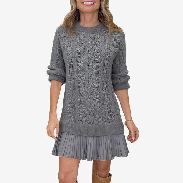 Robe Pull en Maille Gaëlle™ Robe Pull en Maille Gaëlle™ zaxx