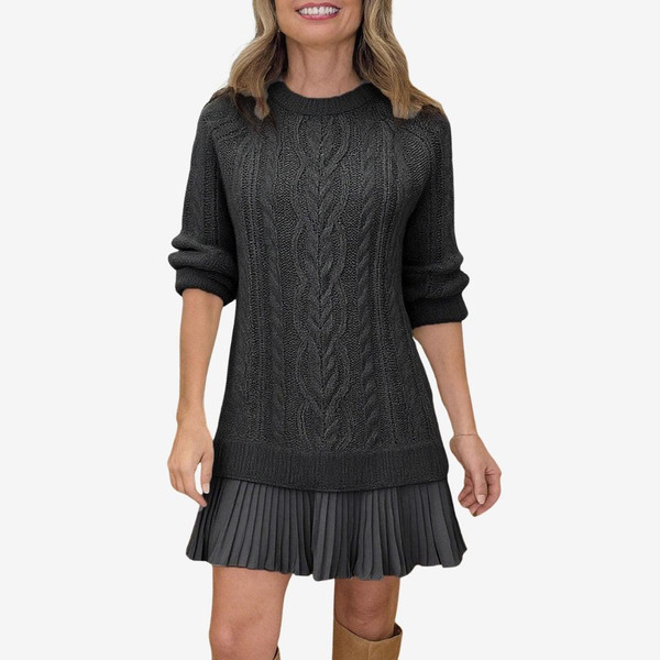 Robe Pull en Maille Gaëlle™ Robe Pull en Maille Gaëlle™ zaxx