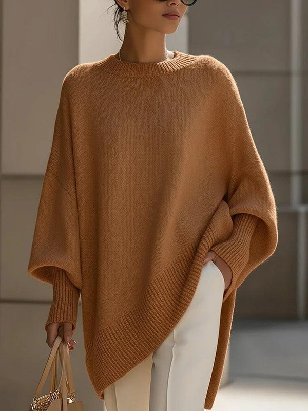 Poncho en Maille Oversize Sorven™ zaxx