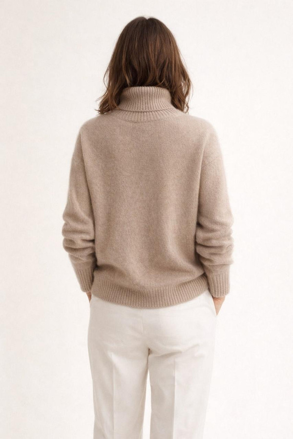 Pull Doux à Col Roulé – Soléna™ zaxx