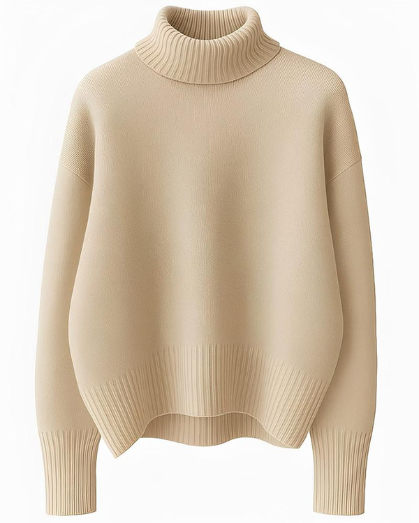 Pull Doux à Col Roulé – Soléna™ zaxx