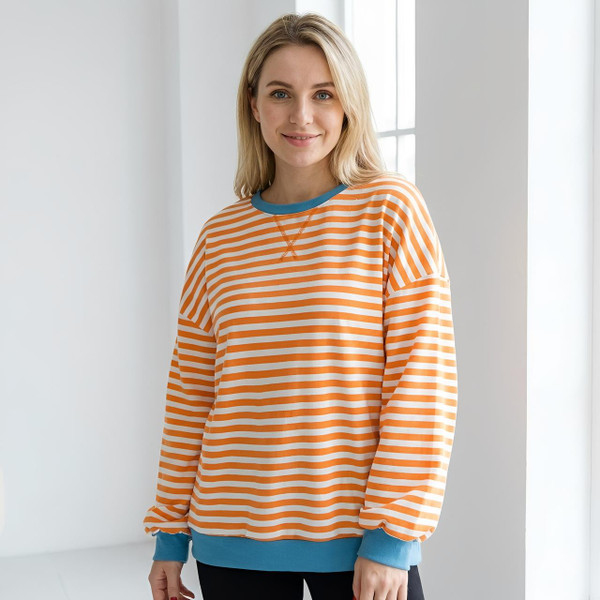 Pull Rayé Femme Décontracté – Falara™ zaxx