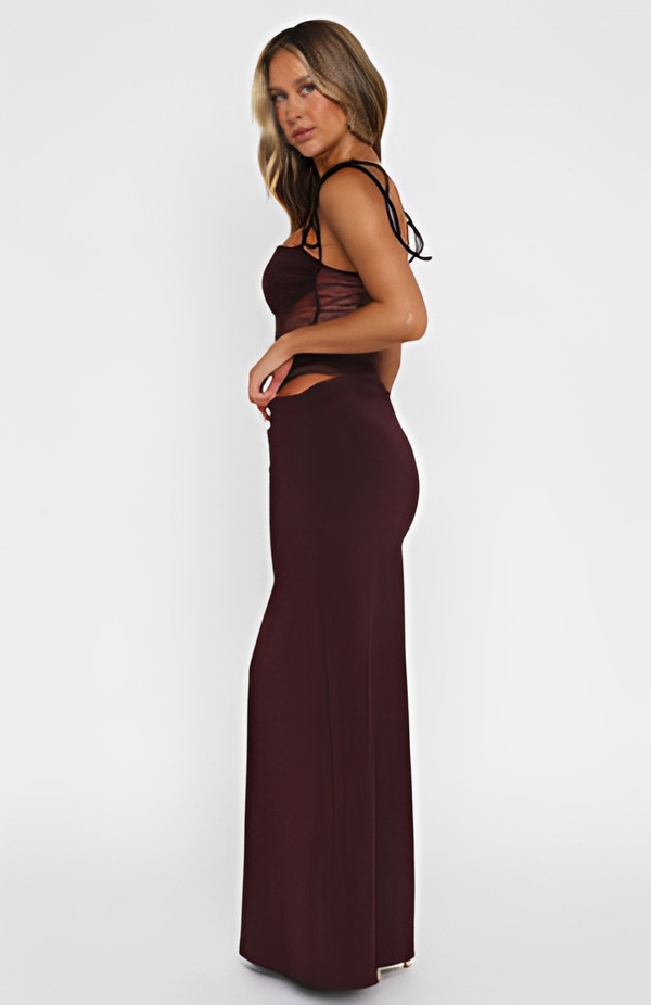 Robe Longue Femme Dentelle Et Bretelles Fines – Adelina™ zaxx