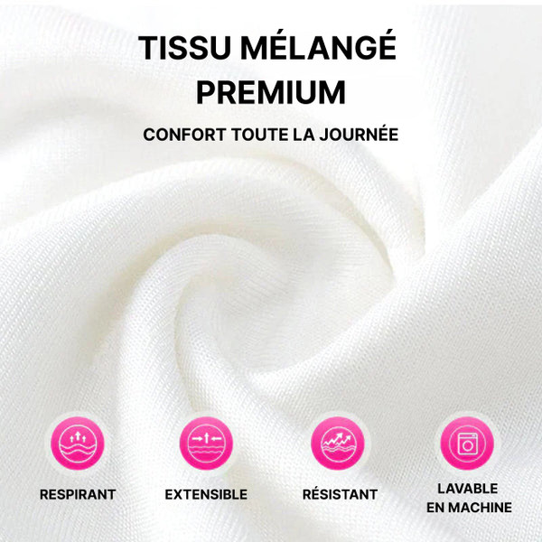 Dernier Jour de Soldes 50% de Réduction – Haut Décontracté Plissé à Col V Pour Femme zaxx