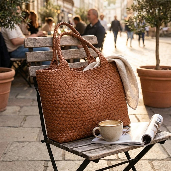 Sac Cabas Lana en Cuir Fait Main – Heritage™ zaxx