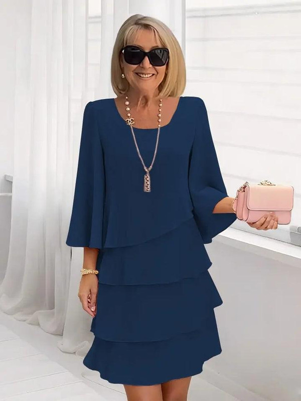 Robe Élégante à Volants – Catherine™ zaxx