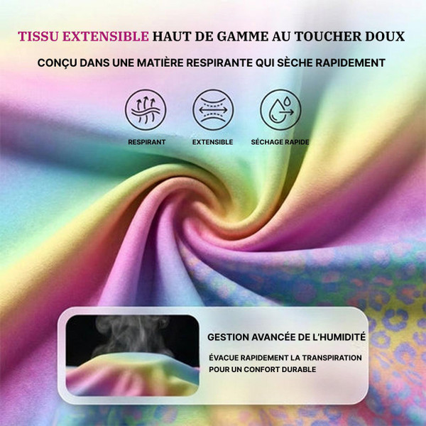 – 50 % Offre Limitée Ensemble Bikini Imprimé pour Femme avec Haut à Cordon et Short Confortable – Celestia™ zaxx
