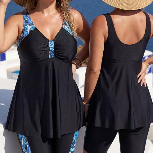 -60% de Réduction, Maillot de Bain Tankini Fluide pour Femmes avec Short – Tankini™ zaxx