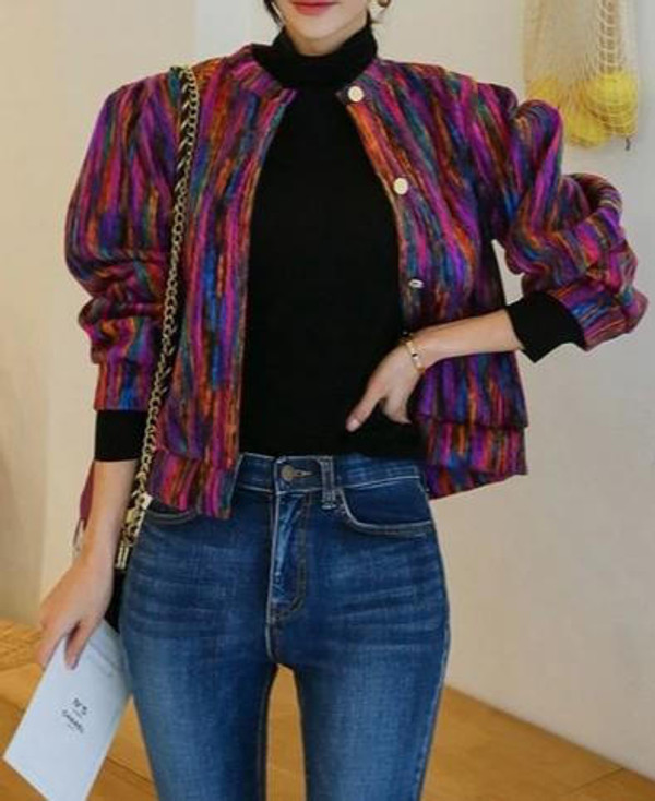 Petite Veste Multicolore Petite Veste Multicolore zaxx