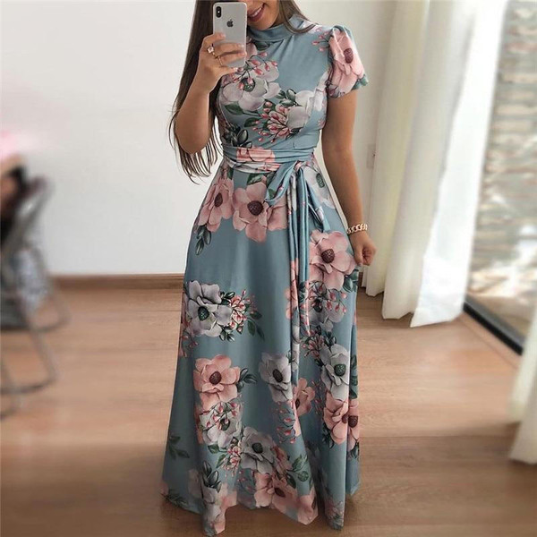 Robe Elegante Florale zaxx