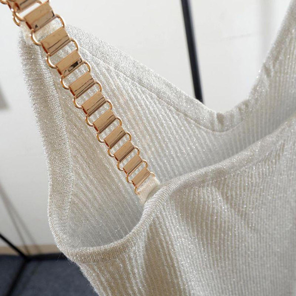 Debardeur tricote brillant zaxx
