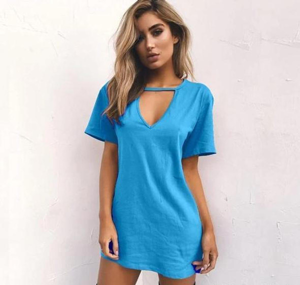 Robe T-shirt Decontractee Robe T-shirt Decontractee zaxx