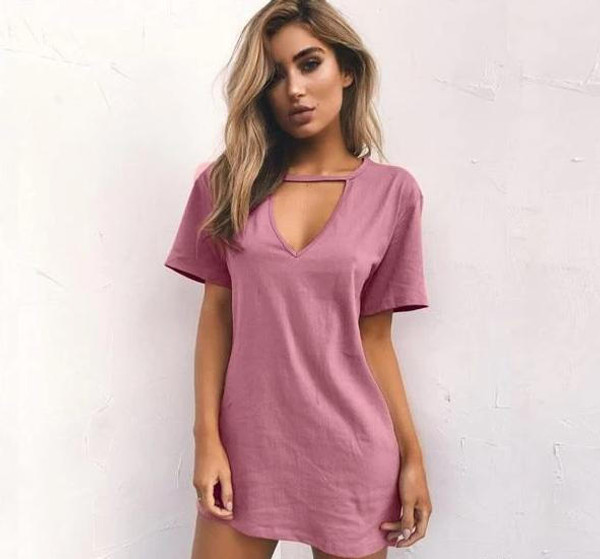 Robe T-shirt Decontractee Robe T-shirt Decontractee zaxx