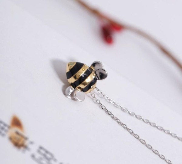 Pendentif Abeille en Argent Sterling zaxx