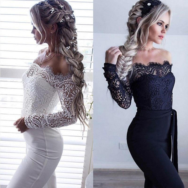 Combinaison En Dentelle Avec Ceinture Combinaison En Dentelle Avec Ceinture zaxx