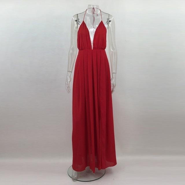 Robe Longue De Soirée Maxi - Plissée - Viscose Noire - Taille XL - Neuf Avec Étiquettes