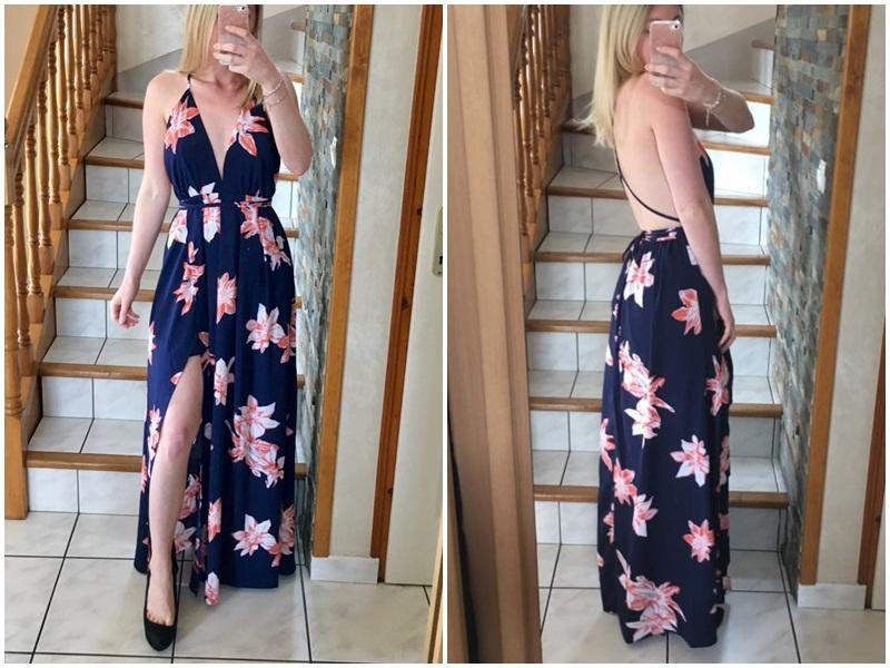 Robe brodée fleurs de lys - FEMME