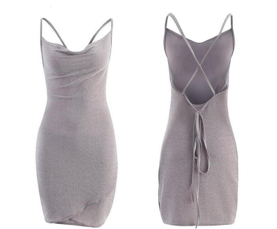 Robe paillette Dorée - Robes paillette