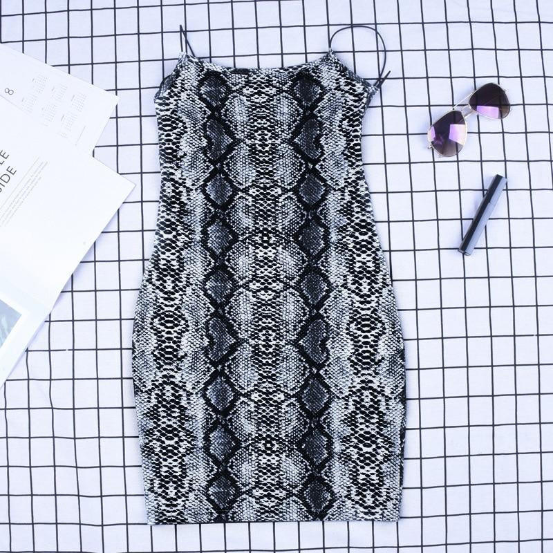 Mini Robe Imprimé Python