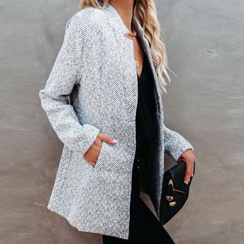 Manteau Vintage LOGNAN'S LANCASTER 100% Laine Et Fourrure - Taille 40 - Très Bon état