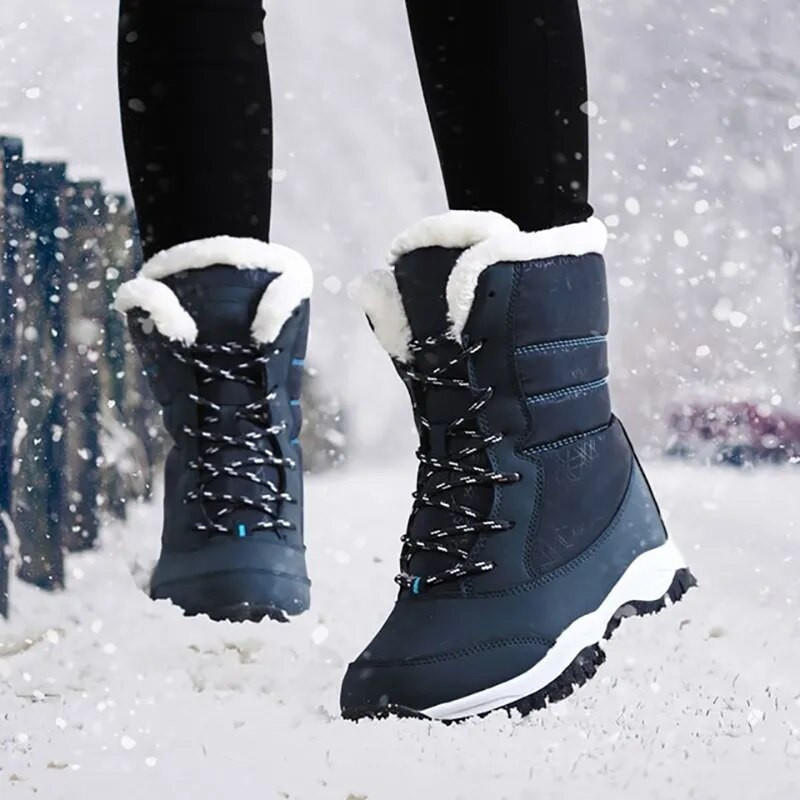 Bottes Neige L.L.Bean Northwoods - Enfant Garçon - Bleu Marine - Taille 4 - Occasion
