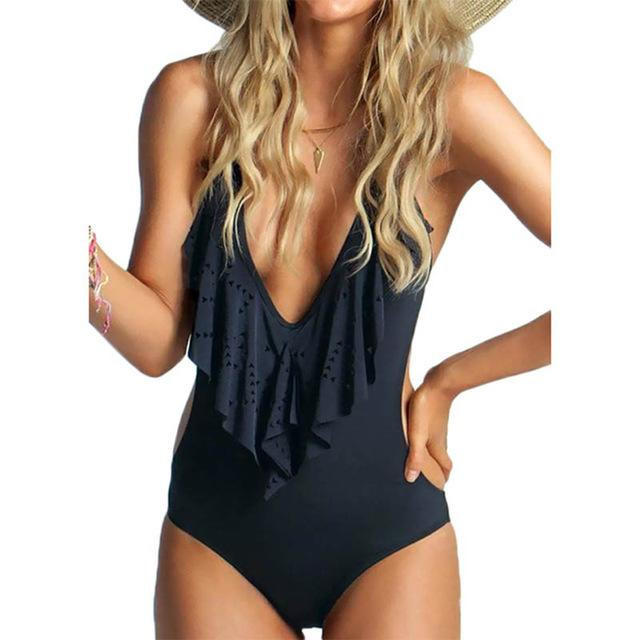 Maillot De Bain Une Pièce à Imprimé Floral Pour Filles - Chine