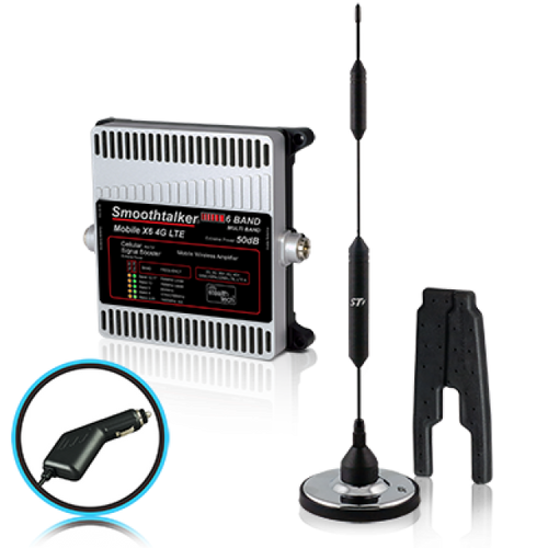 Mobile Cell Phone Signal Booster X6 (14 Inch Antenna)