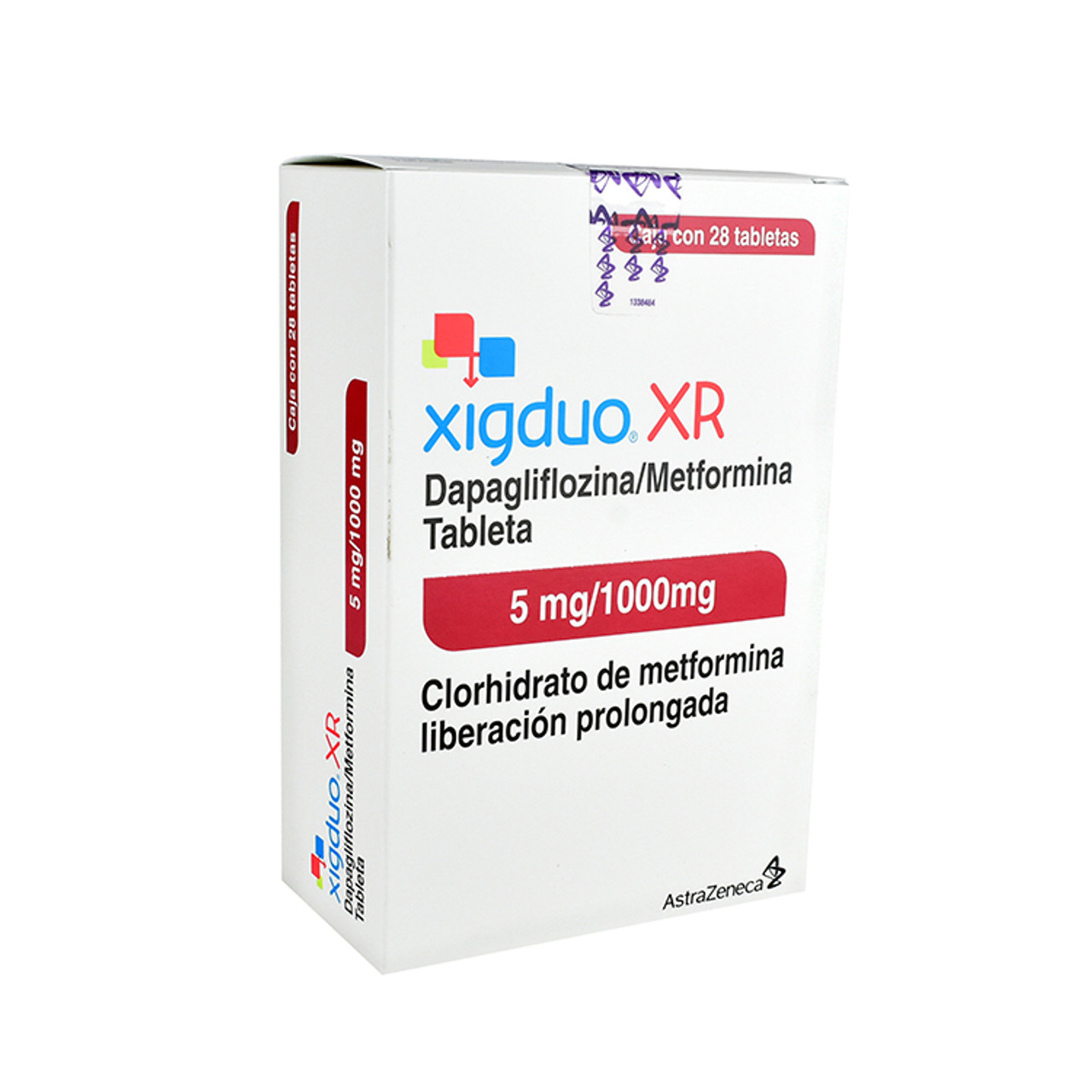 Xigduo XR 5MG/1000MG Caja x 28 Tabletas OnLife MX