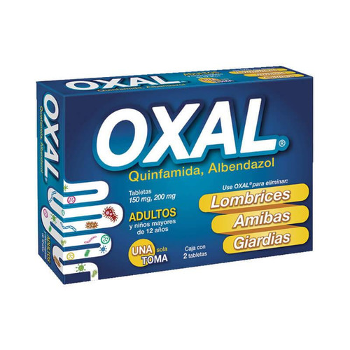 Oxal 150MG/200MG Caja x 2 Tabletas