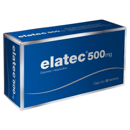 Elatec 500MG Caja x 30 Tabletas