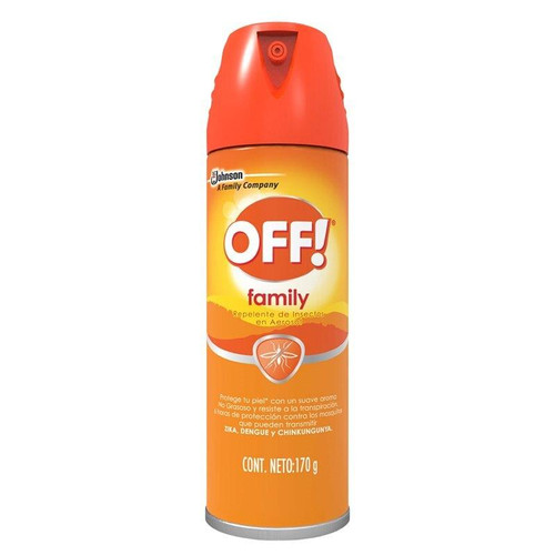 Off! Family Repelente de Insectos Aerosol 170GR