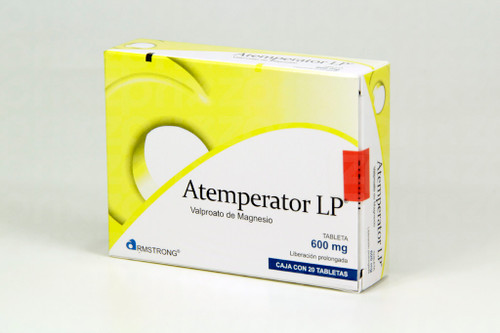 Atemperator LP 600MG Caja x 20 Tabletas