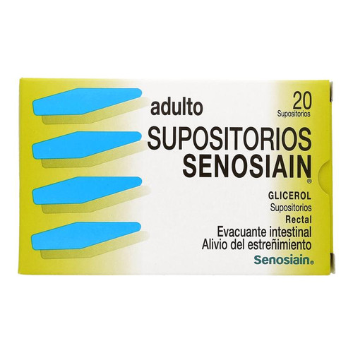 Senosiain Adulto Caja x 20 Supositorios