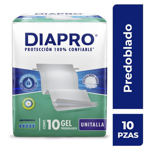 Diapro Predoblado Bolsa x 10 Piezas