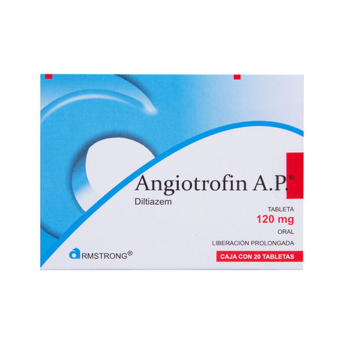 Angiotrofin AP 120MG Caja x 20 Tabletas