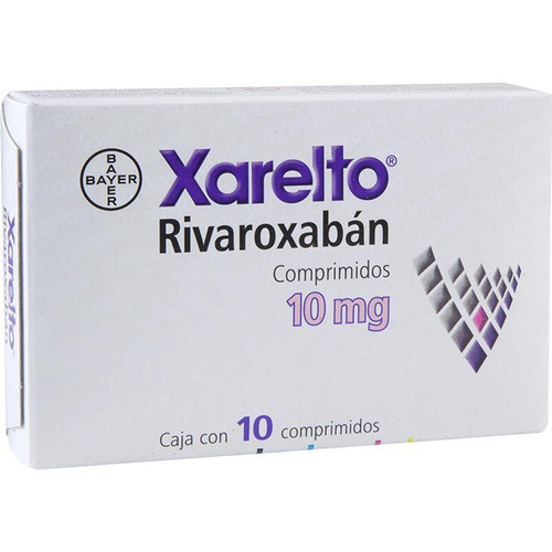 Xarelto 10MG Caja x 10 Comprimidos