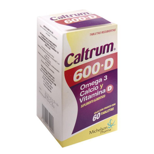 Caltrum 600 D Caja x 60 Tabletas