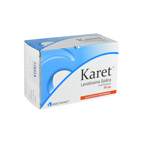 Karet 50MCG Caja x 50 Comprimidos