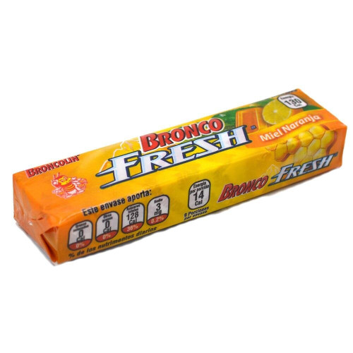 Bronco Fresh Caramelo Miel-Naranja 33GR