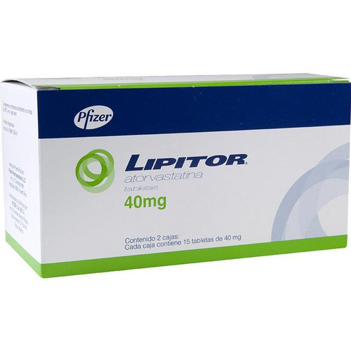 Lipitor 40MG 2 Cajas x 15 Tabletas