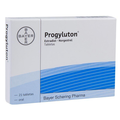 Progyluton 2MG/0.5MG Caja x 21 Tabletas