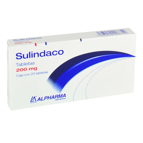 Sulindaco 200MG Caja x 20 Tabletas